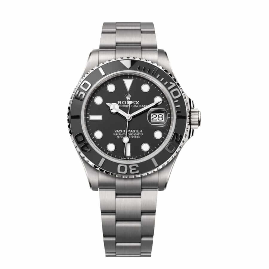 116695SATSblackdialblacksteel-1.jpg Rolex Yacht-Master 226659 “White Gold Black Dial” Exclusive Clone 1:1 - Image 1