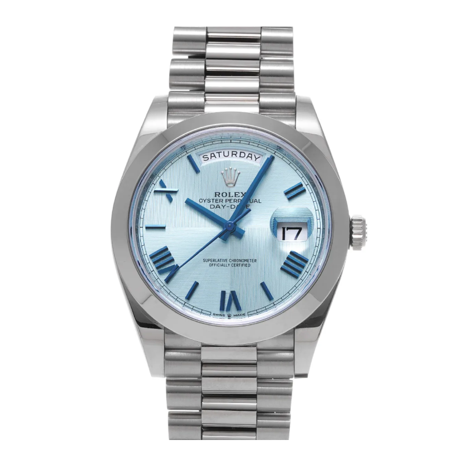 Rolex-Roman-Numerals-Replica.webp Rolex Day-Date 228206 “Roman Numerals” Handcrafted Clone Quality - Image 1