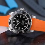 Rolex – Submariner –  Rubber Strap – Orange - Image 3