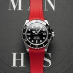Rolex – Submariner –  Rubber Strap – Red - Image 3