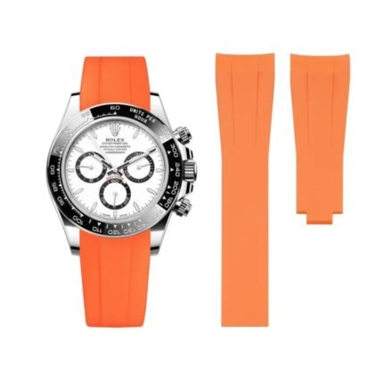 Rolex – Daytona –  Rubber Strap – Orange