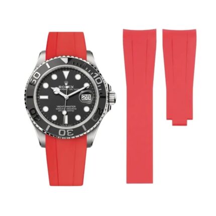 Rolex – Yacht-Master –  Rubber Strap – Red