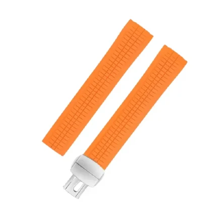 Patek Philippe – Aquanaut – Rubber Strap – Curved – Orange