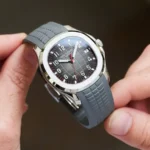 Patek Philippe – Aquanaut –  Rubber Strap – Curved – Grey - Image 2