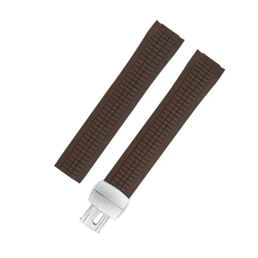 Yeni-Proje-2026-03-23T220539.050.webp Patek Philippe – Aquanaut – Rubber Strap – Curved – Brown - Image 1