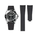 Rolex – Submariner –  Rubber Strap – Black - Image 2