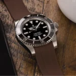 Rolex – Submariner –  Rubber Strap – Brown - Image 3