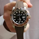 Rolex – GMT-Master – Rubber Strap – Brown - Image 3