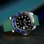 Rolex – GMT-Master –  Rubber Strap – Green - Image 3