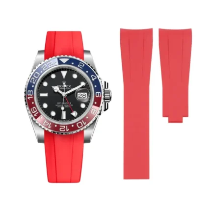 Rolex – GMT-Master – Rubber Strap – Red