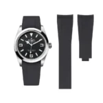 Rolex – Explorer I –  Rubber Strap – Black