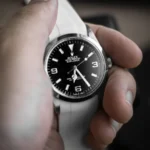 Rolex – Explorer I –  Rubber Strap – White - Image 2