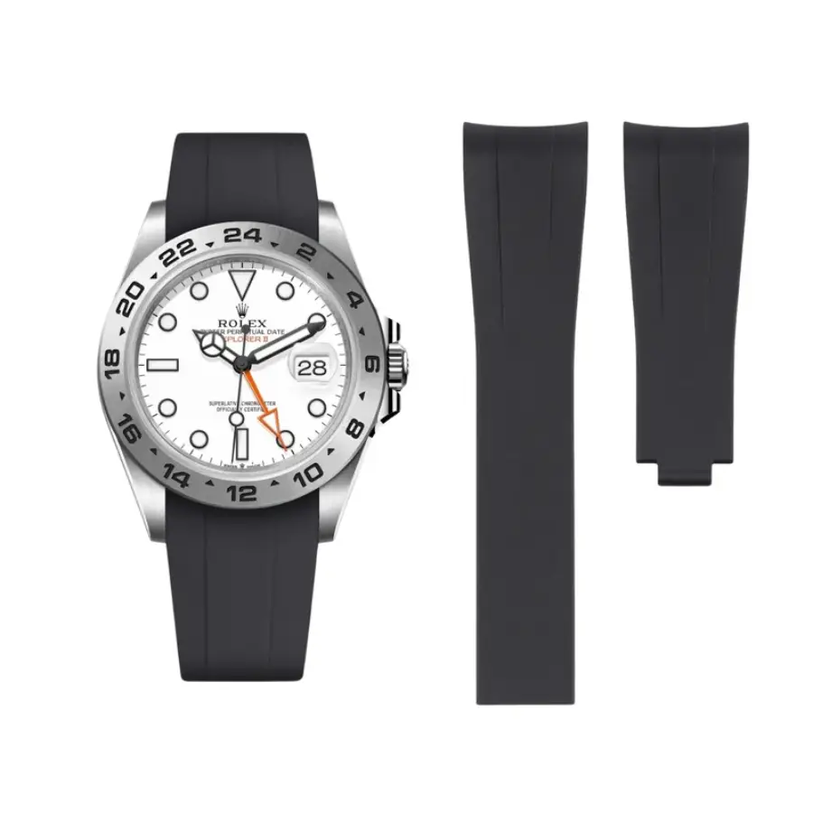Yeni-Proje-2026-03-27T222148.144.webp Rolex – Explorer II – Rubber Strap – Black - Image 1