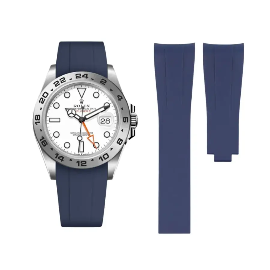 Yeni-Proje-2026-03-27T222636.404.webp Rolex – Explorer II – Rubber Strap – Blue - Image 1