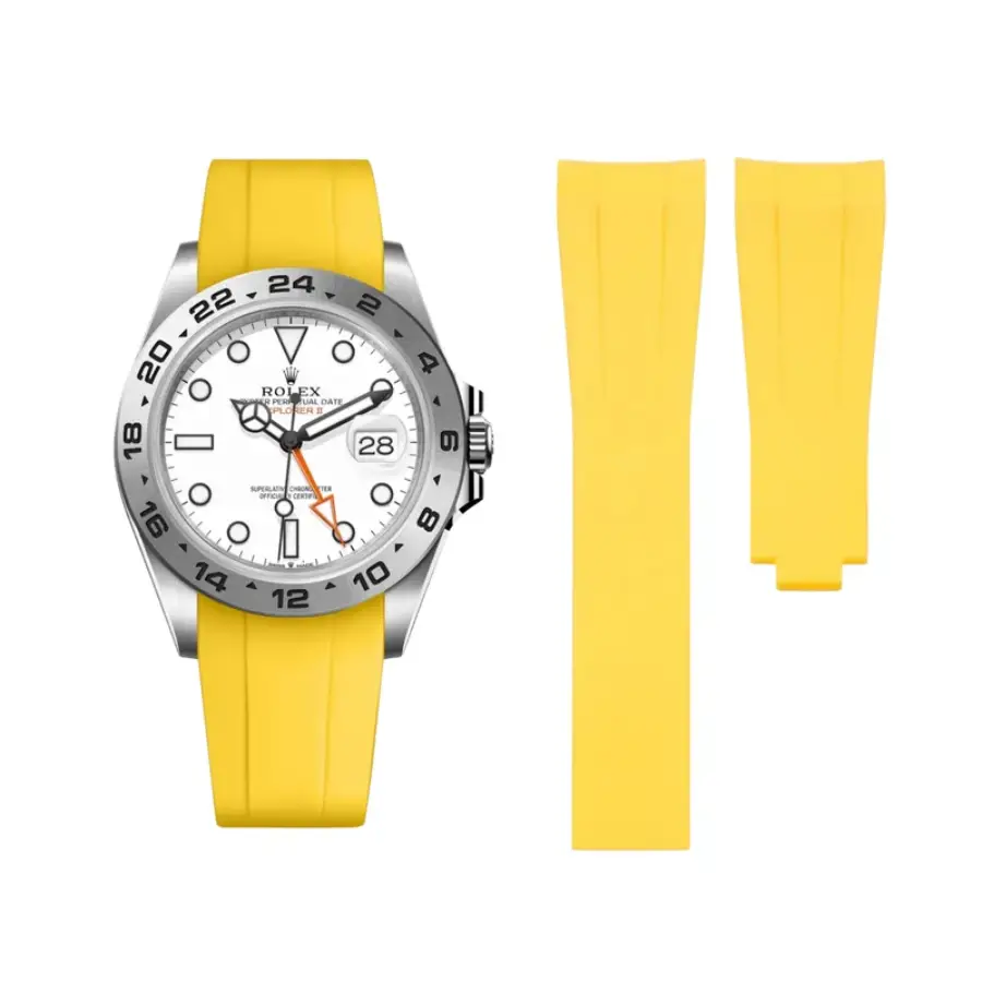 Yeni-Proje-2026-03-27T223141.167.webp Rolex – Explorer II – Rubber Strap – Yellow - Image 1