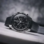 Omega – Speedmaster – Rubber Strap – Black - Image 3