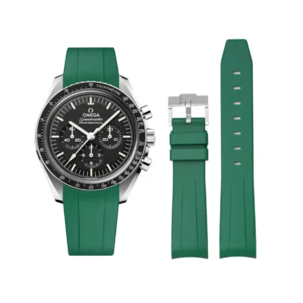 Omega – Speedmaster –  Rubber Strap – Green