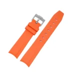 Omega – Speedmaster –  Rubber Strap – Orange - Image 2
