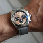 Breitling – Chronomat – Rubber Strap – Grey - Image 2