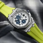 Audemars Piguet – Royal Oak Offshore –  Rubber Strap – Green - Image 2