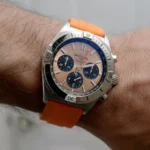 Breitling – Chronomat – Rubber Strap – Orange - Image 2