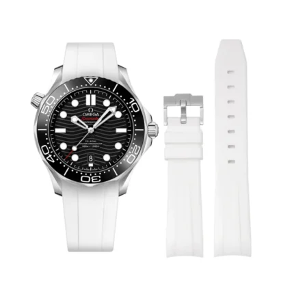 Omega – Seamaster – Rubber Strap – White