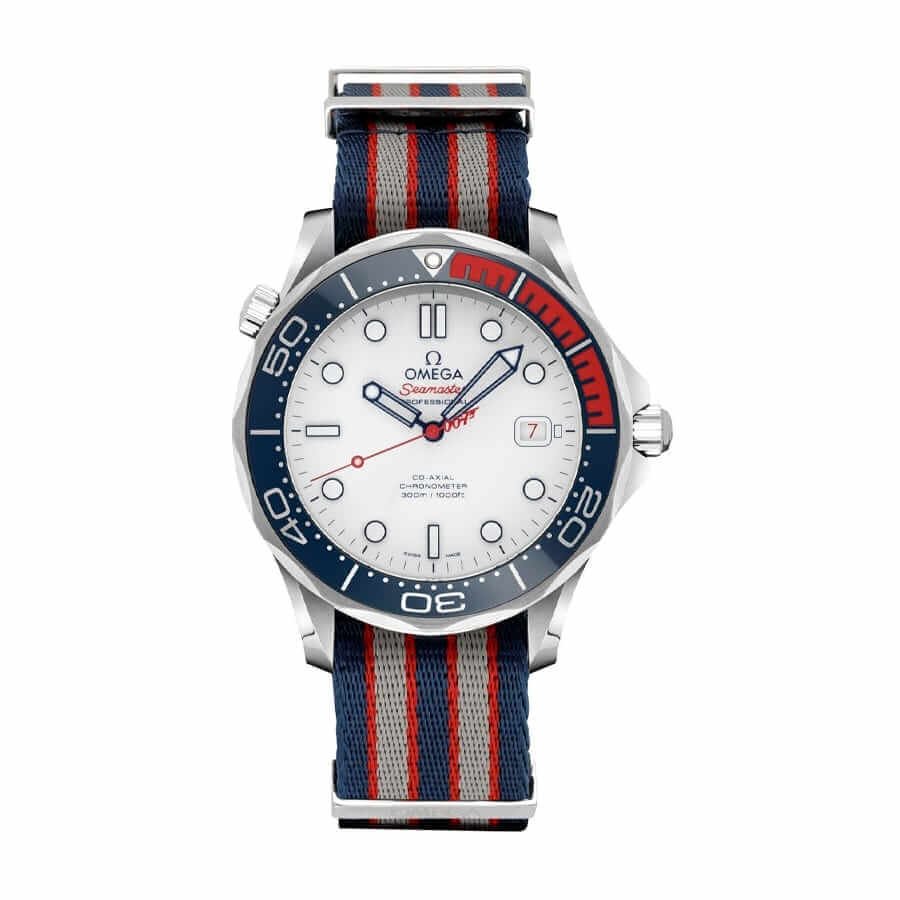 omega-seamaster-diver-300m-co-axial-41mm-steel-007-212-32-41-20-04-001.jpg Omega Seamaster Diver 007 Edition White Dial 215.32.46.51.01.001 Exclusive Clone Edition - Image 1