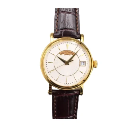 Patek Philippe Calatrava 5153R-001 “Rose Gold Officer’s Case” Superior Replica