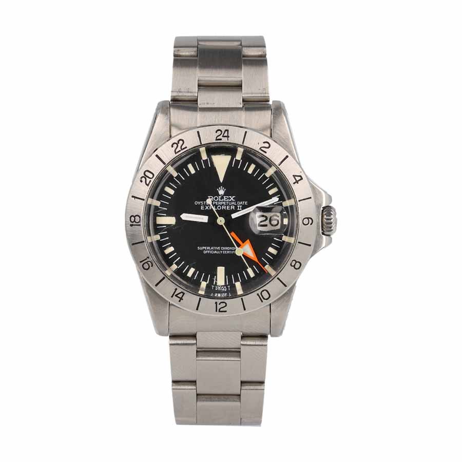 rolex-1655-replica.jpg Rolex Explorer II 1655 “Steve McQueen” Vintage Handcrafted Replica Edition - Image 1