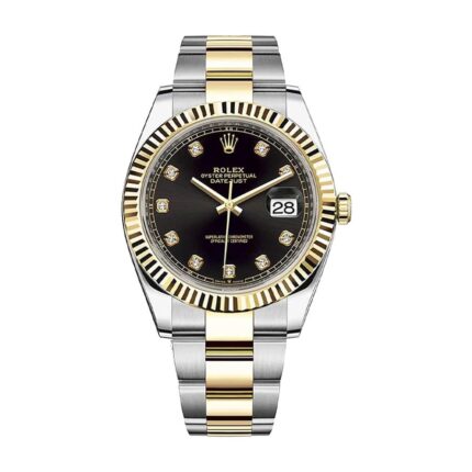 Rolex Datejust 126333-0005 Black Dial Signature Replica 1:1