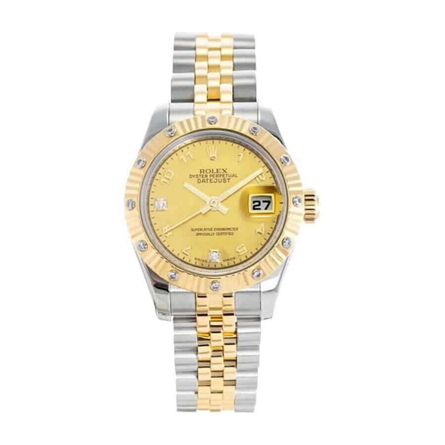rolex-datejust-women-watch-replica-2.jpg Rolex Datejust 179313 “Yellow Gold Dial” Premium Copy 1:1 - Image 1