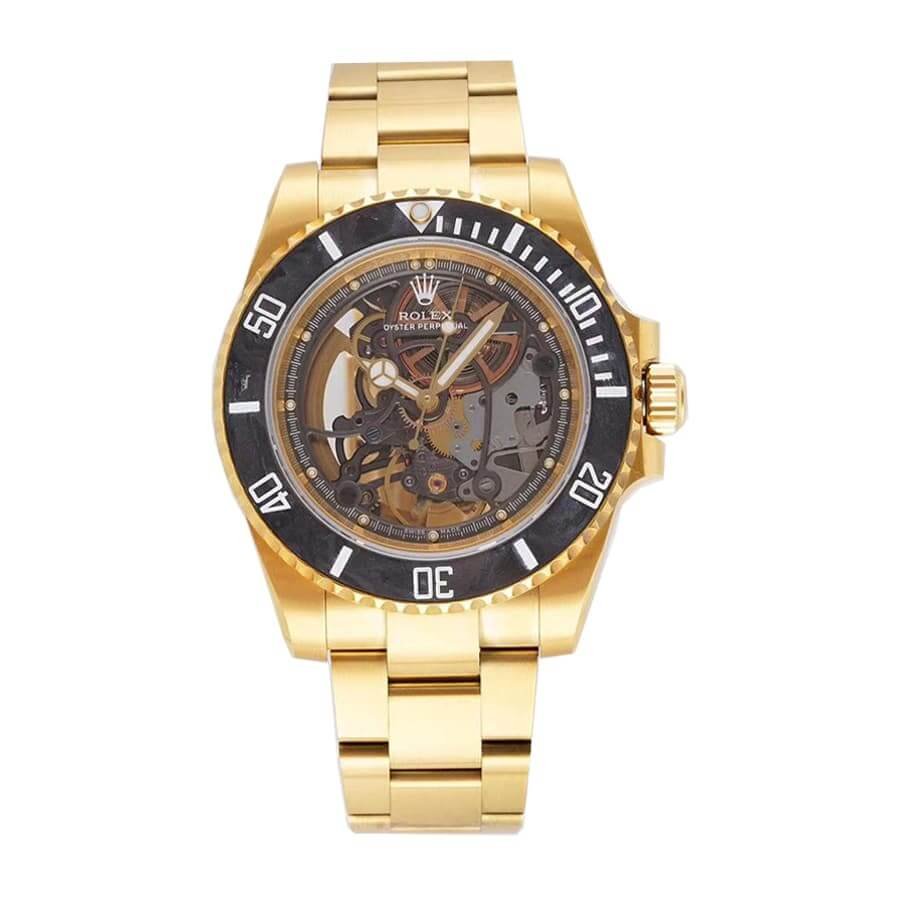 rolex-oyster-perpetual-skeleton-dial-steel-gold-114200-replica.jpg Rolex Submariner 114200 “Skeleton” Top Grade Clone 1:1 - Image 1