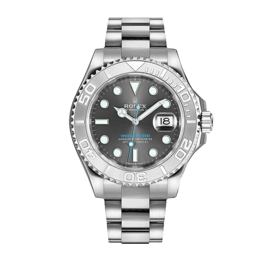 rolex-yacht-master-116622-steel-platinum-automatic-grey-rhodium-dial-replica-1.jpg Rolex Yacht-Master 116622 Rhodium Supreme Replica Edition - Image 1