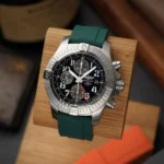 Breitling – Avenger – Rubber Strap – Green - Image 2