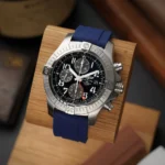 Breitling – Avenger –  Rubber Strap – Blue - Image 2