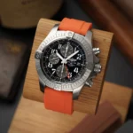 Breitling – Avenger – Rubber Strap – Orange - Image 2