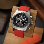 Breitling – Avenger – Rubber Strap – Red - Image 2