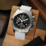 Breitling – Avenger –  Rubber Strap – White - Image 2