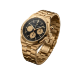 Vacheron Constantin Overseas Chronograph Watch 42.5 MM Black Dial Gold - Image 2