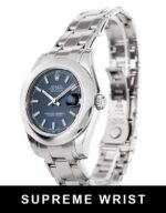 Rolex Datejust Special Edition 81209 Automatic Blue Baton Dial 1:1 Super Clone - Image 2