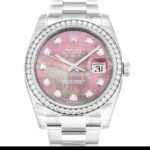 Rolex Datejust 116244 Automatic Mother Of Pearl - Black Diamond Dial 1:1 Super Clone