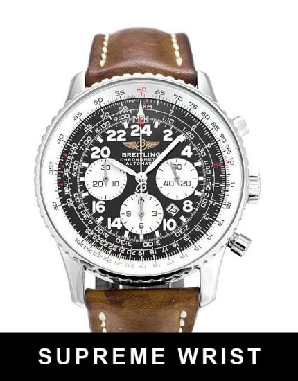 Breitling Cosmonaute A22322 Quartz Black Arabic Dial 1:1 Super Clone