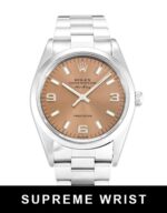 Rolex Air-king 14000 Automatic Salmon Quarter Arabic Dial 1:1 Super Clone