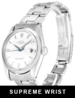 Rolex Oyster Perpetual Date 1500 Automatic Silver Baton Dial 1:1 Super Clone - Image 2