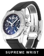 Breitling Chronomat 44 AB0110 Quartz Blue Dial 1:1 Super Clone - Image 2