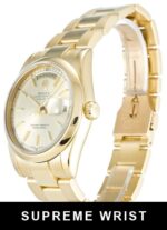 Rolex Day-date 118208 Automatic Champagne Baton Dial 1:1 Super Clone - Image 2
