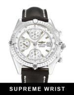 Breitling Chronomat A13350 Quartz Silver Baton Dial 1:1 Super Clone