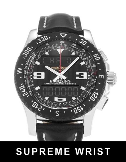 Breitling Airwolf A78364 Quartz Multi Function Black Quarter Arabic Dial 1:1 Super Clone