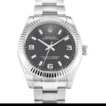 Rolex Lady Oyster Perpetual 177234 Automatic Black Quarter Arabic Dial 1:1 Super Clone
