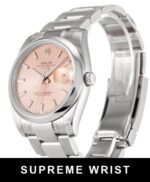 Rolex Oyster Perpetual Date 115200 Automatic Salmon Baton Dial 1:1 Super Clone - Image 2
